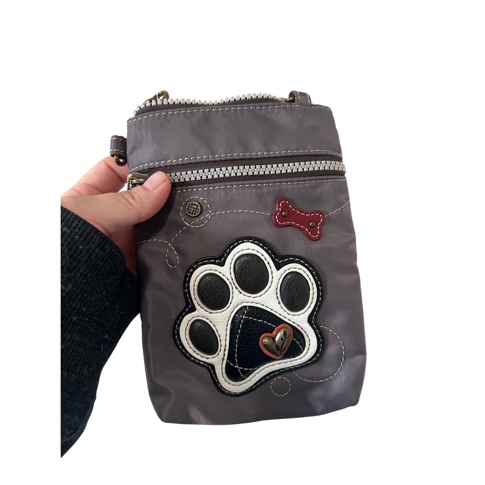 Chala Venture Collection Paw Print Crossbody Bag